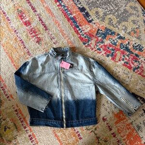 NWT Pretty Little Thing Denim Jacket (size 2 petite)